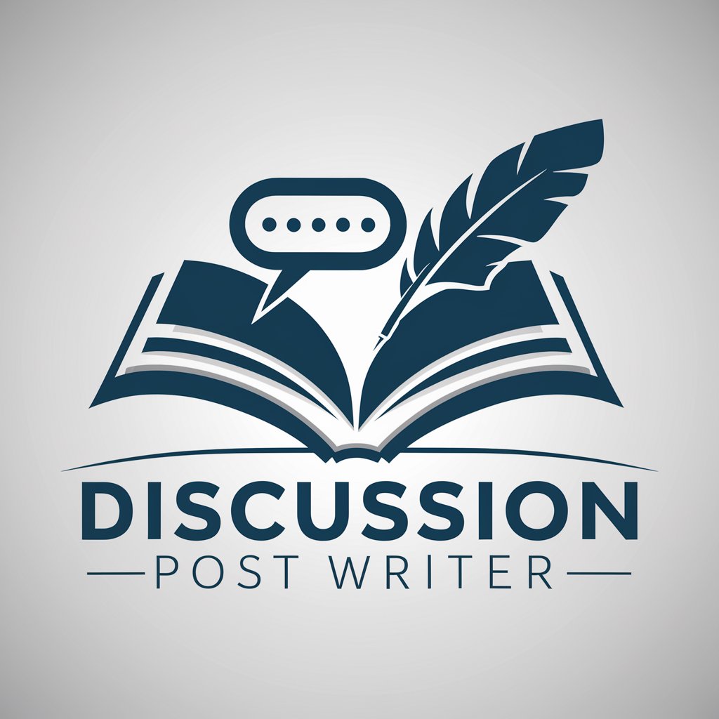 Discussion Post Writer in GPT Store