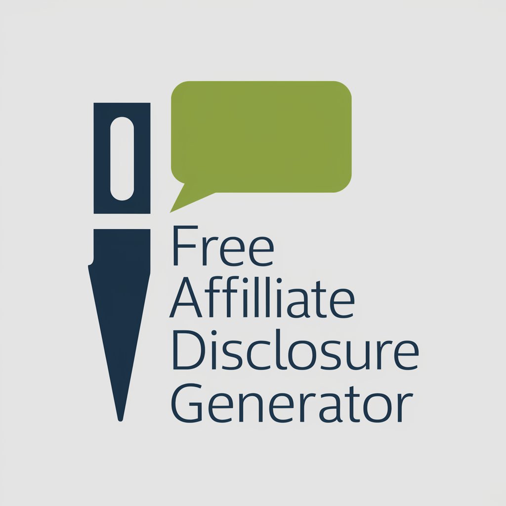 Free Affiliate Disclosure Generator