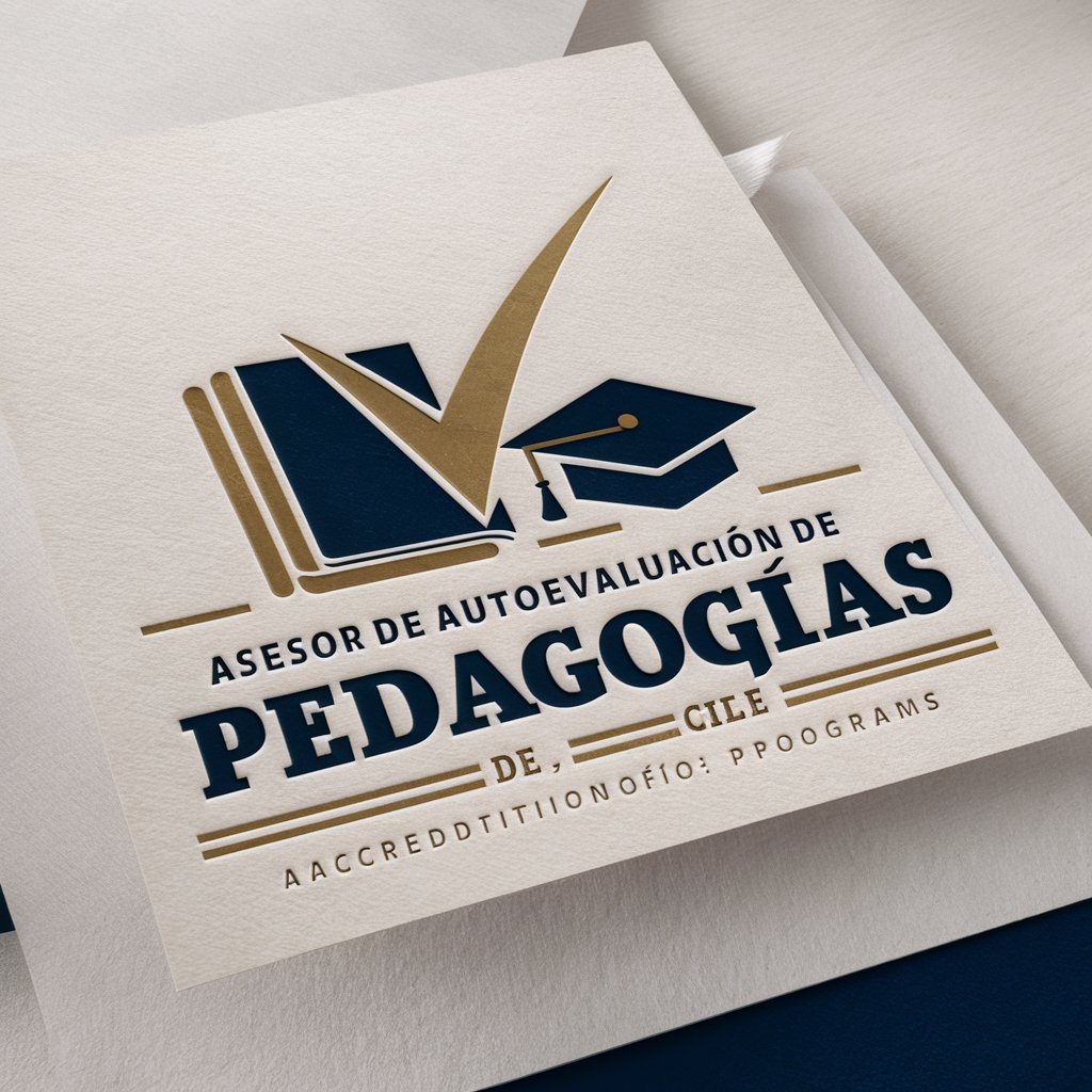 Asesor de autoevaluación de Pedagogías in GPT Store