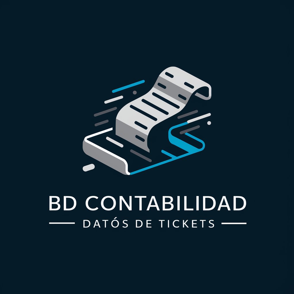 BD Contabilidad - Datos de Tickets in GPT Store