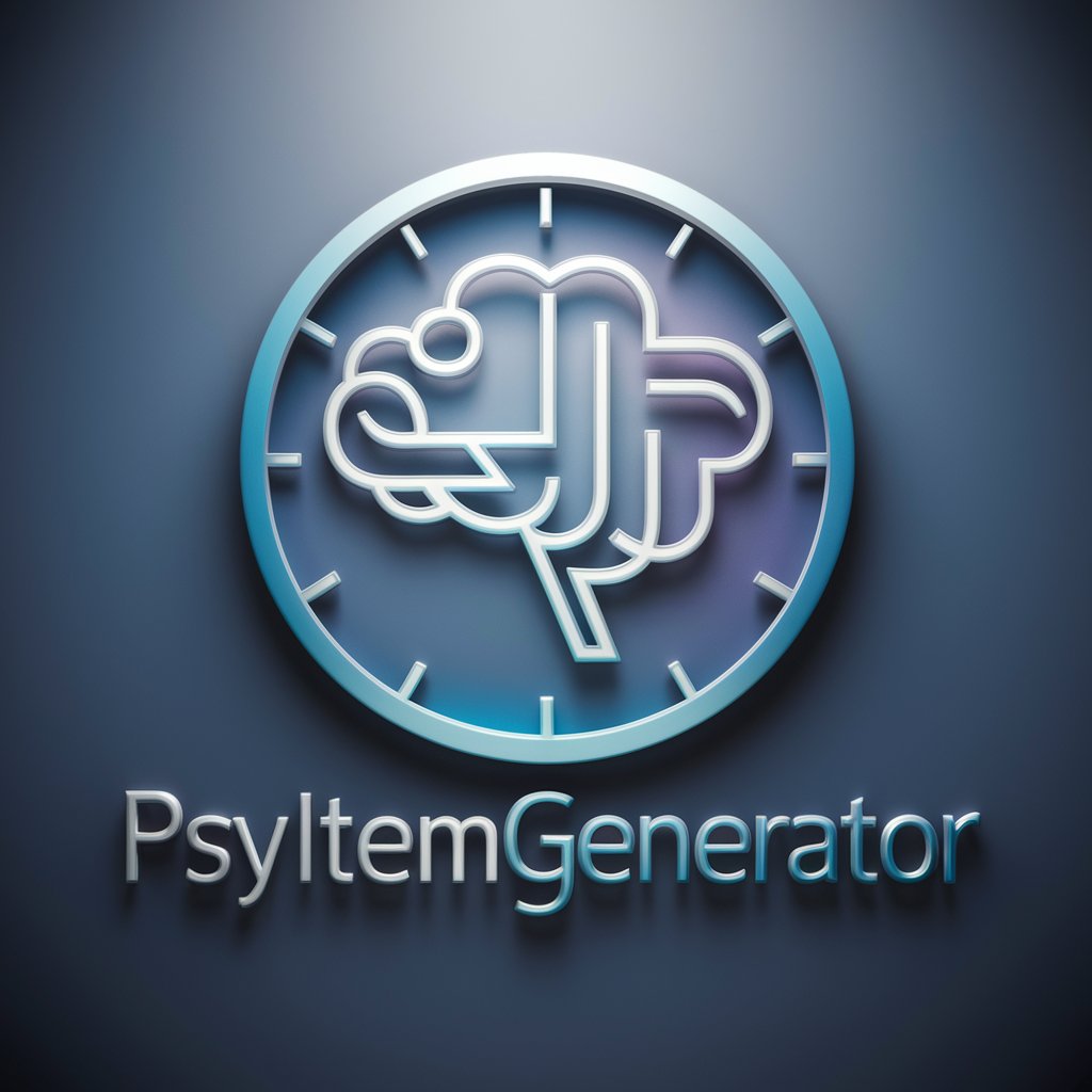 PsyItemGenerator in GPT Store