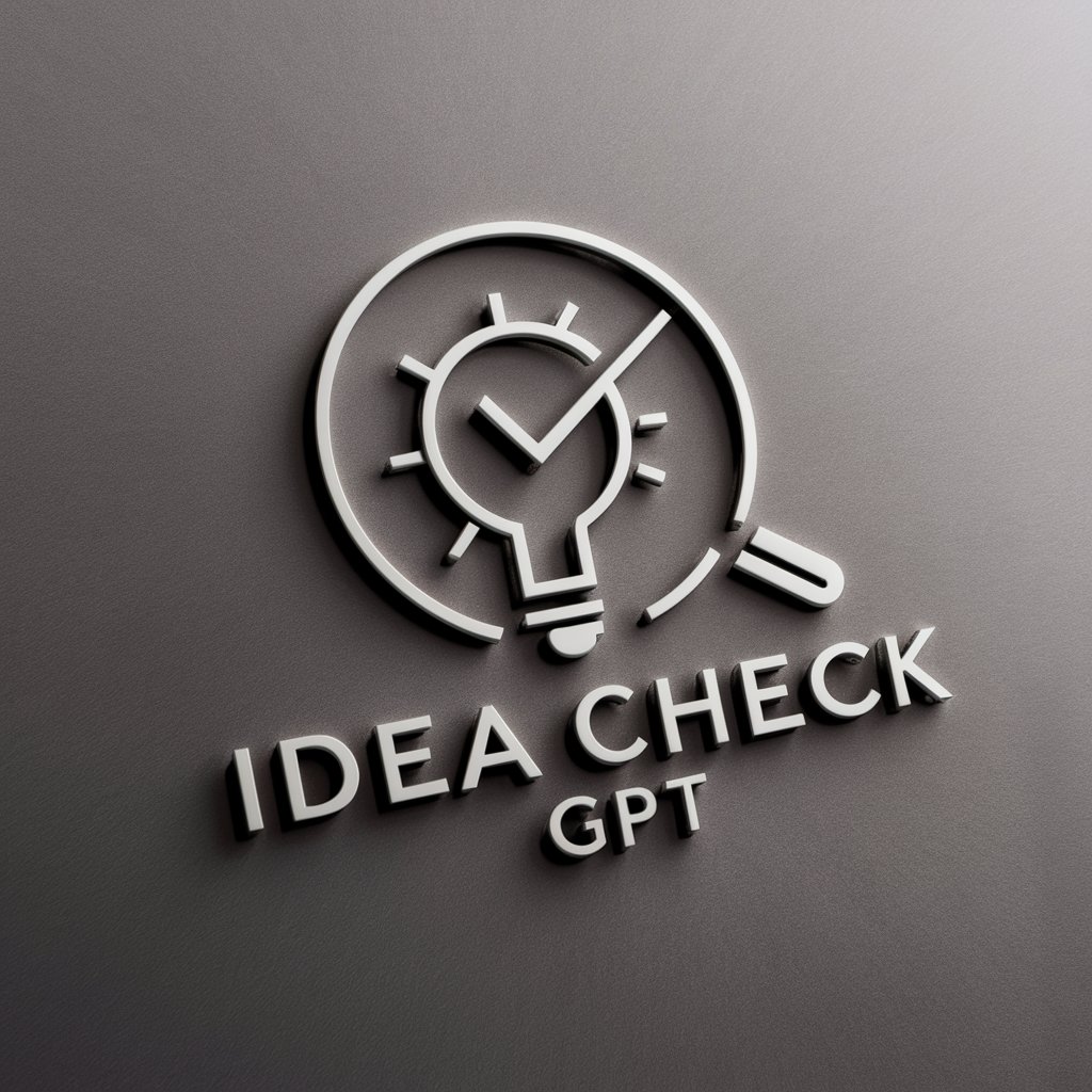 Idea Check GPT in GPT Store