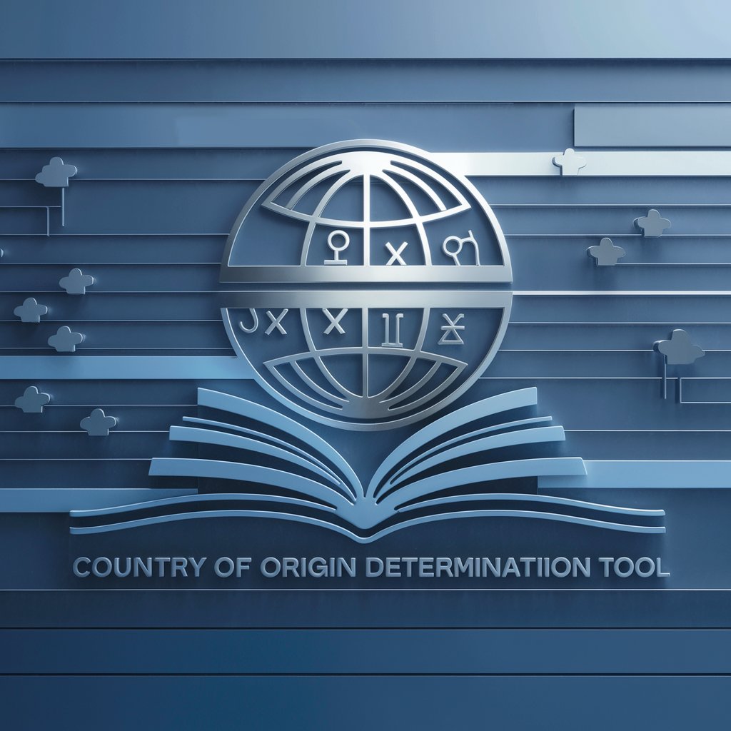 Country of Origin Determination Tool in GPT Store