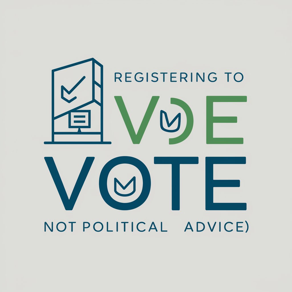 Registering To Vote (beta) - not political advice in GPT Store