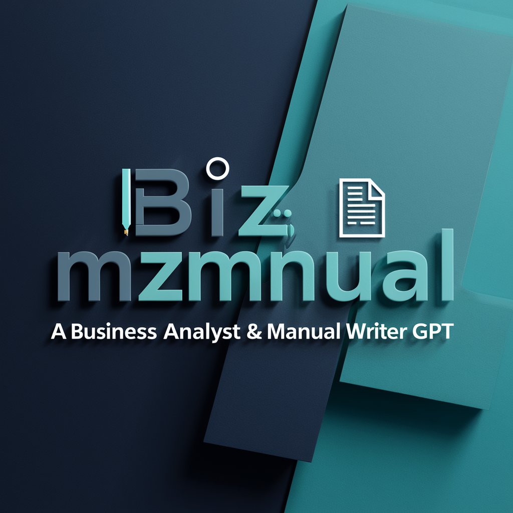 Business Analyst & Manual Writer in GPT Store