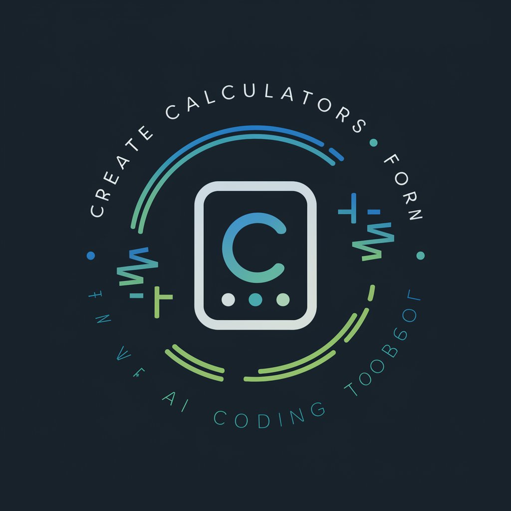 Create Calculators for Websites - AI Coding Tool