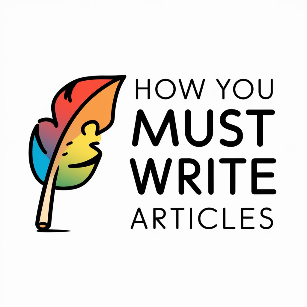 HOW YOU MUST WRITE ARTICLES