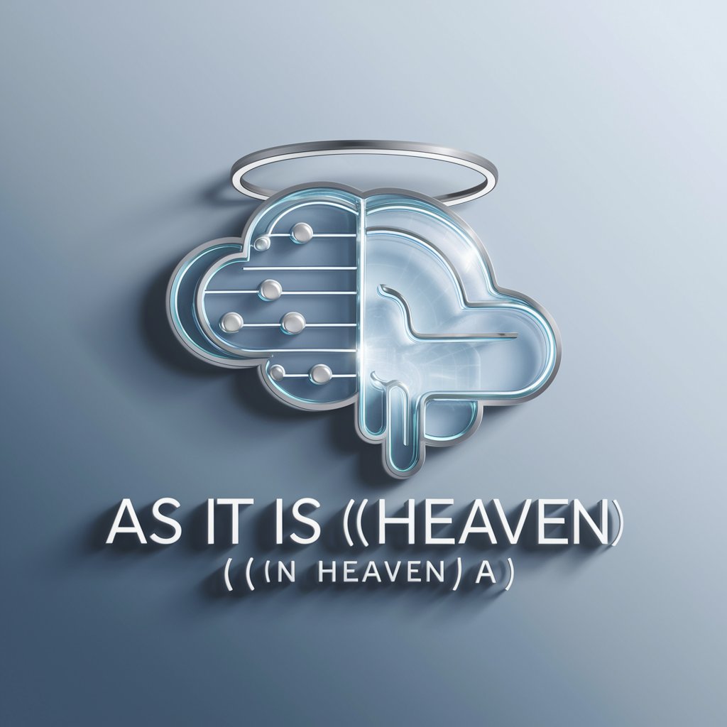 As It Is (In Heaven) meaning?