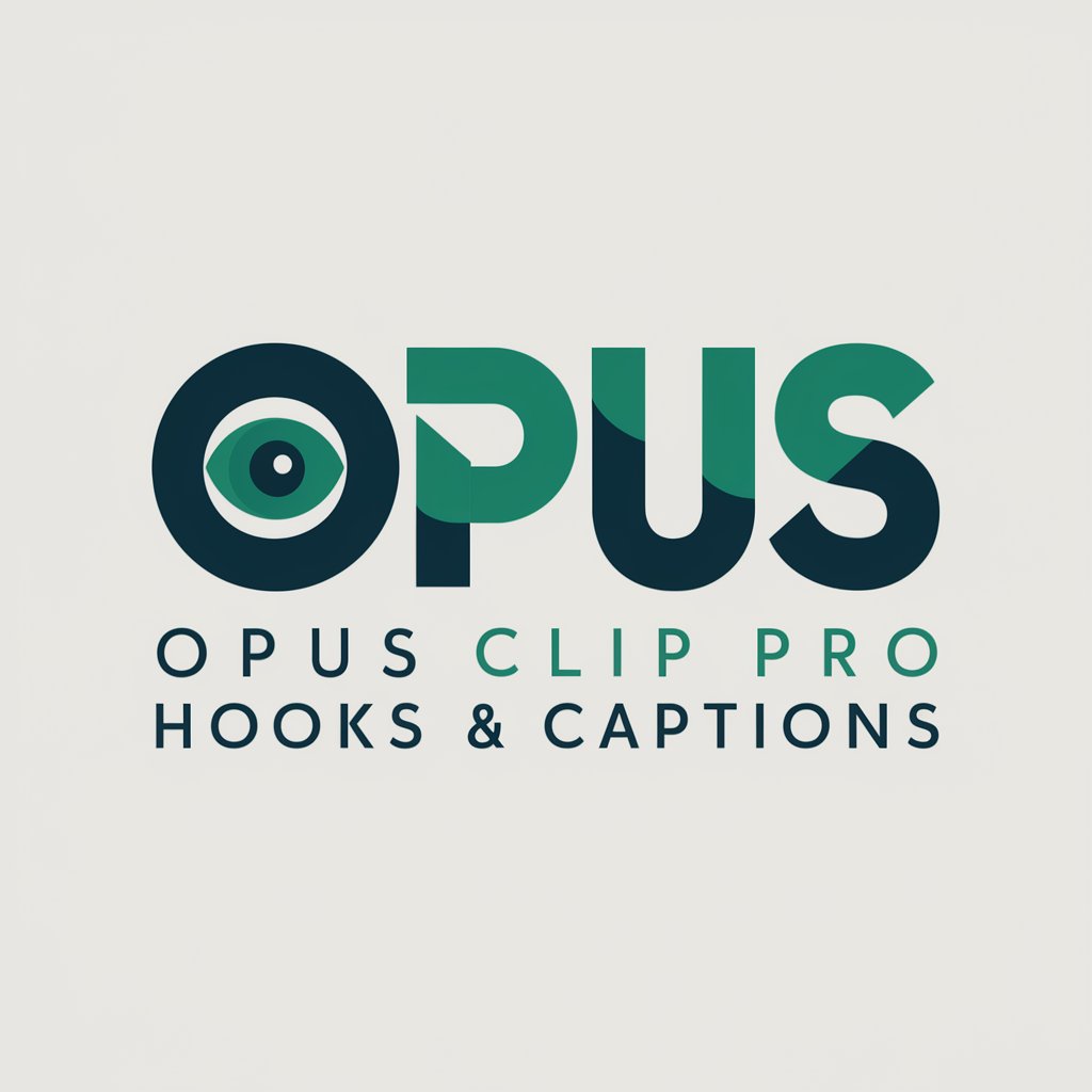 Opus Clip Pro Hooks & Captions in GPT Store