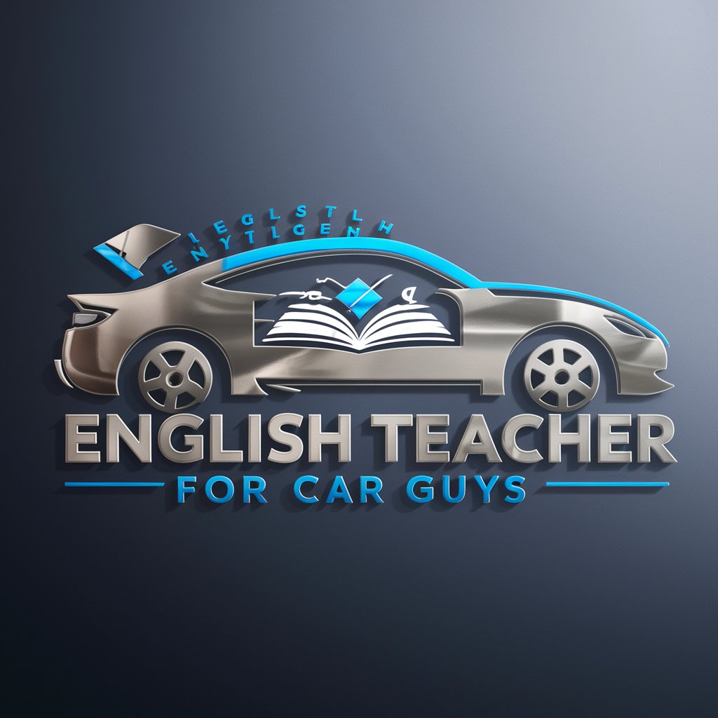 English teacher for car guys