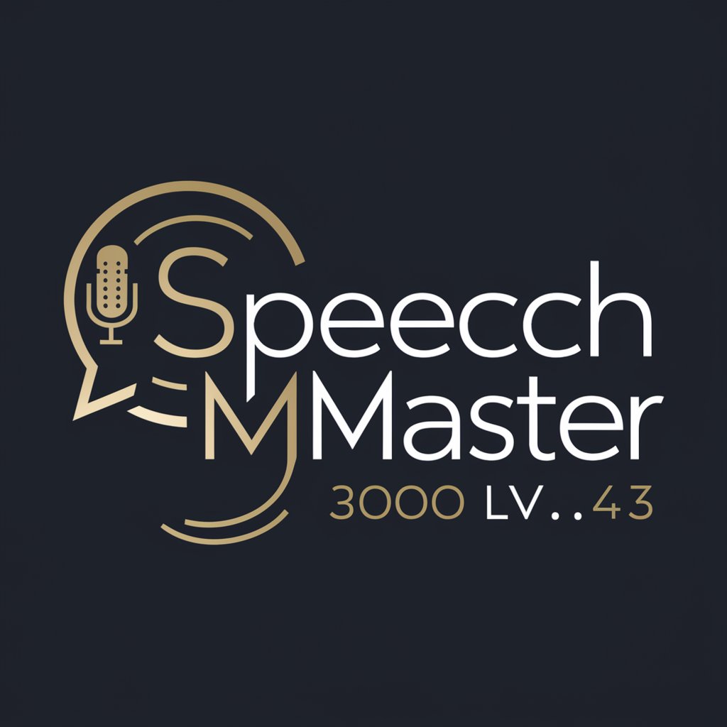 📣 SpeechMaster 3000 lv4.3 in GPT Store