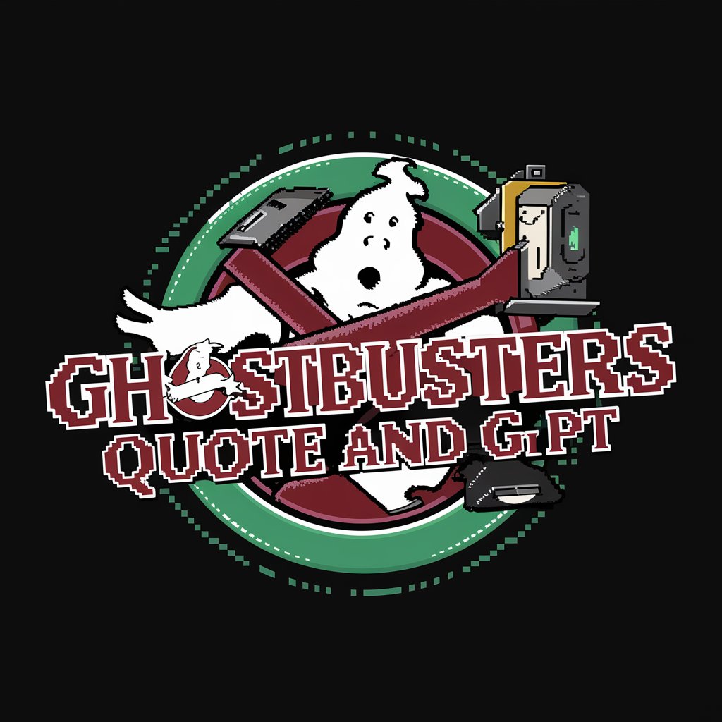 Ghostbusters quote and pic in GPT Store