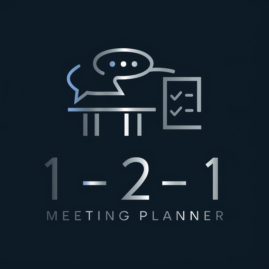 1-2-1 Meeting Planner GPT in GPT Store