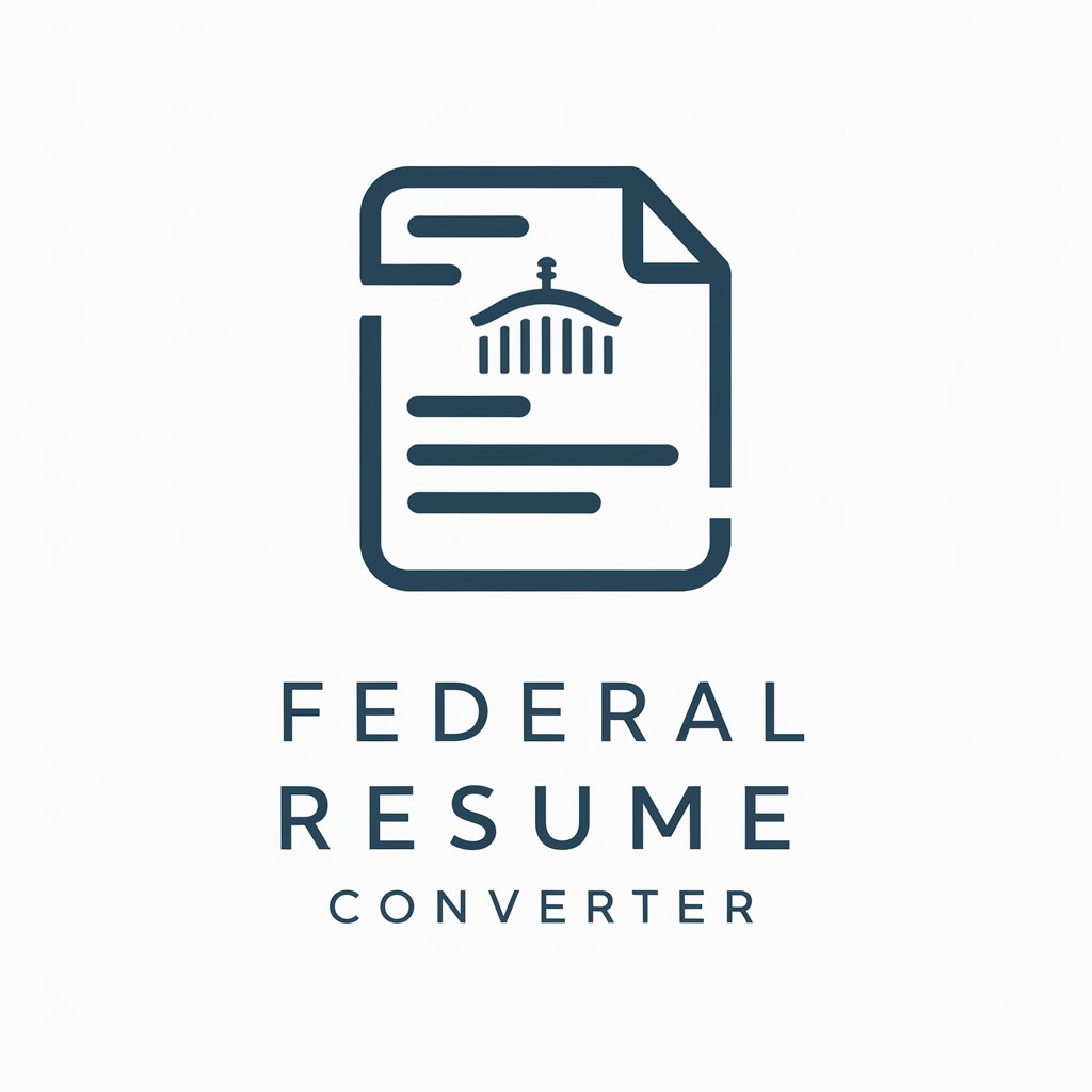 Federal Resume Converter in GPT Store