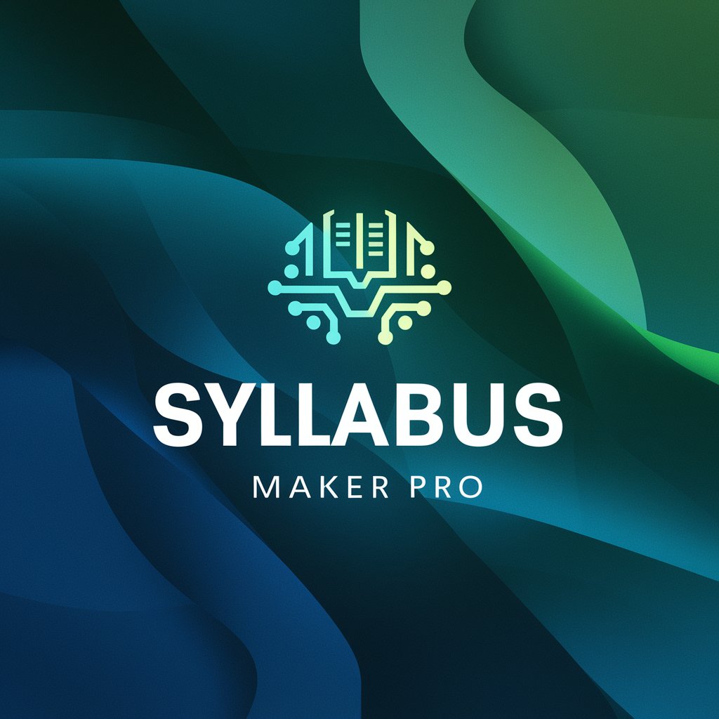 Syllabus Maker Pro in GPT Store