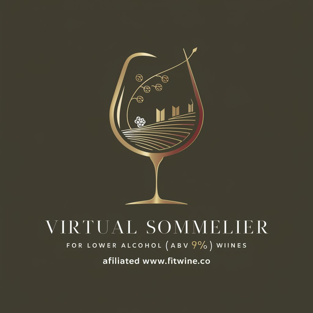 Virtual Sommelier for Lower Alcohol (ABV%) Wines in GPT Store