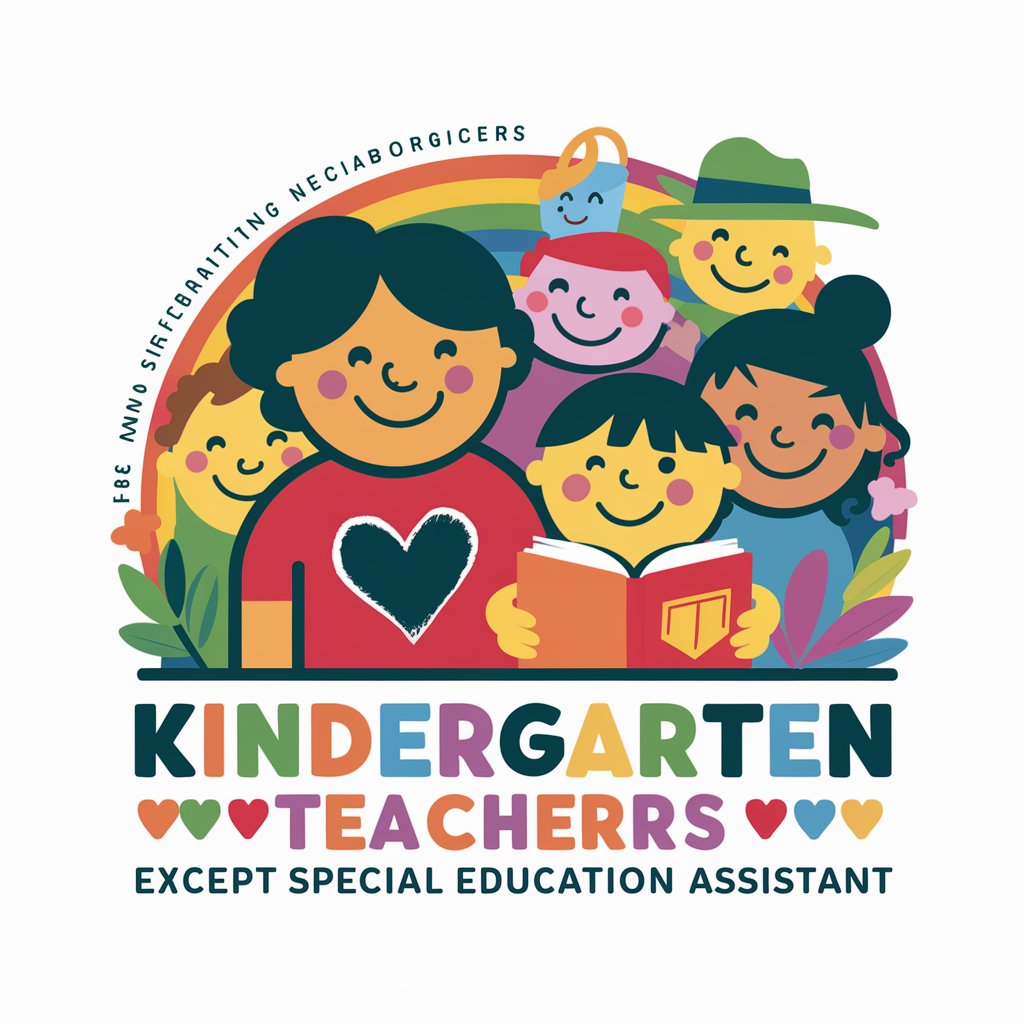 Kindergarten Teachers, Except SpecialEd Assistant