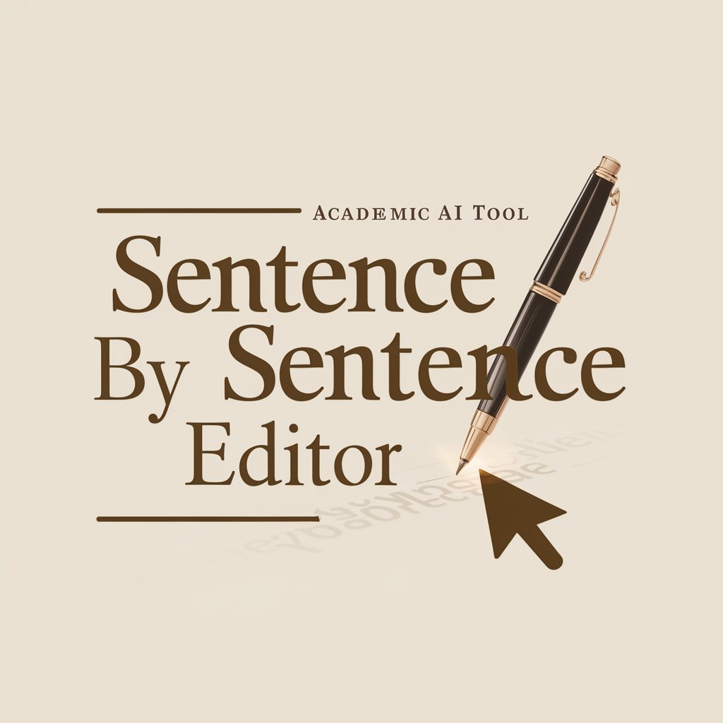 Sentence by Sentence Editor