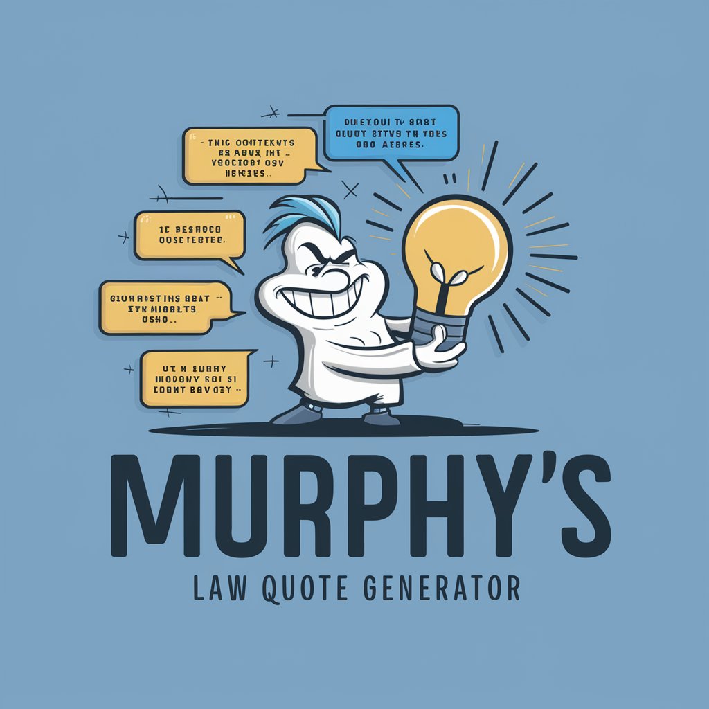 Murphy's Law Quote Generator in GPT Store