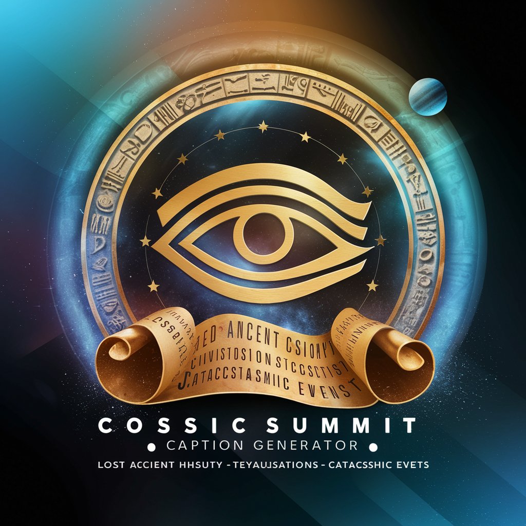 Cosmic Summit Caption Generator