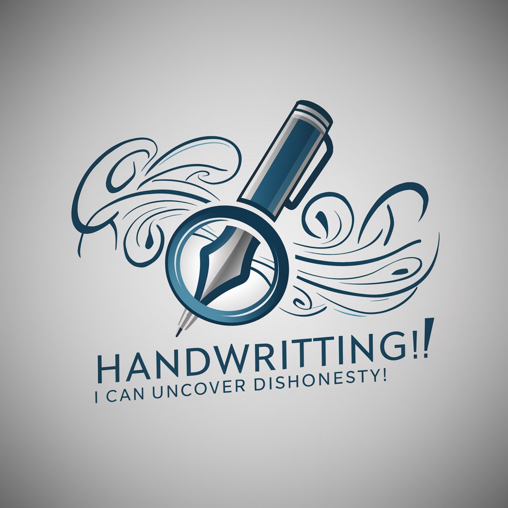 Handwriting! I can uncover dishonesty! in GPT Store
