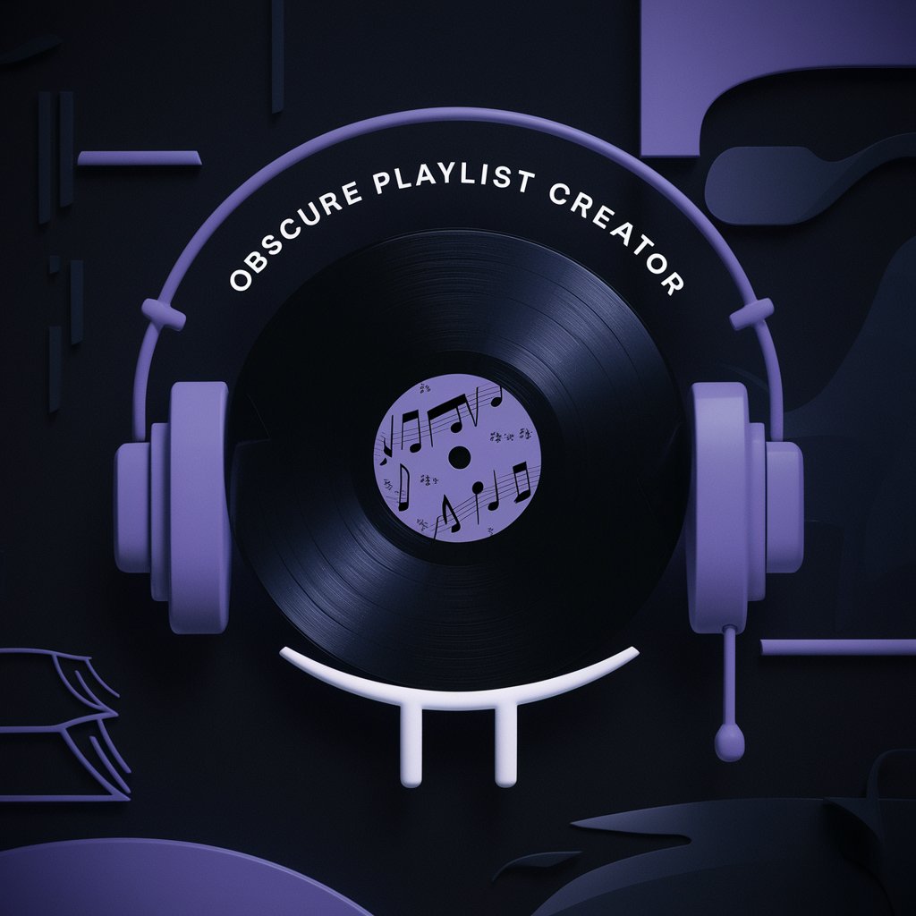 Obscure Playlist Creator