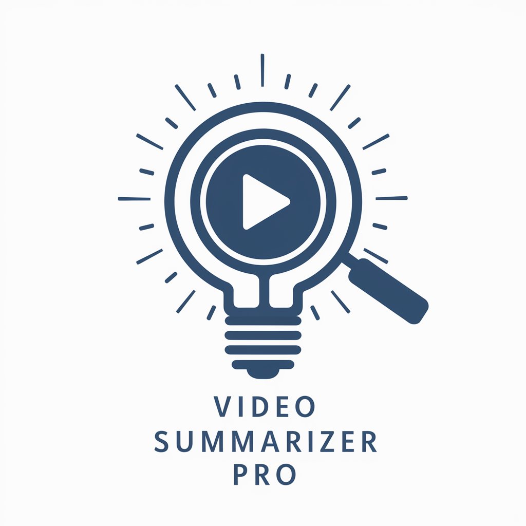 Video Summarizer Pro in GPT Store