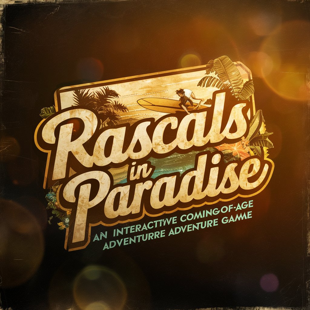 Rascals in Paradise, a text adventure game