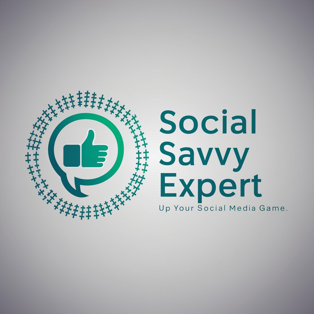 Social Savvy Expert - Up Your Social Media Game in GPT Store