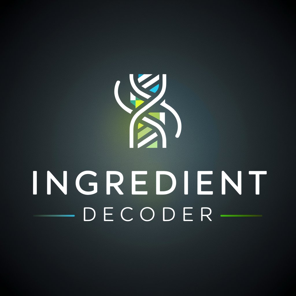 Ingredient Decoder in GPT Store