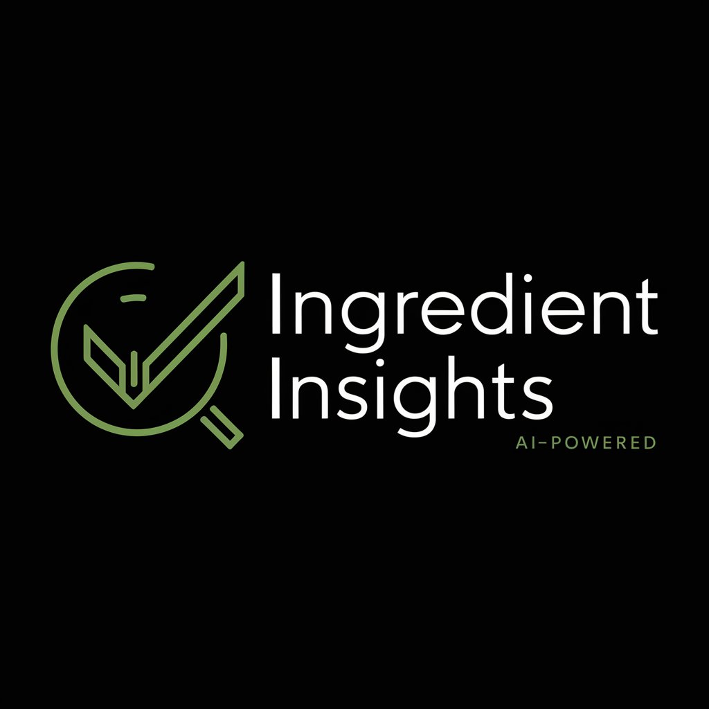 Ingredient Insights in GPT Store