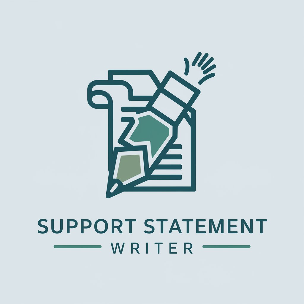 Support statement writer