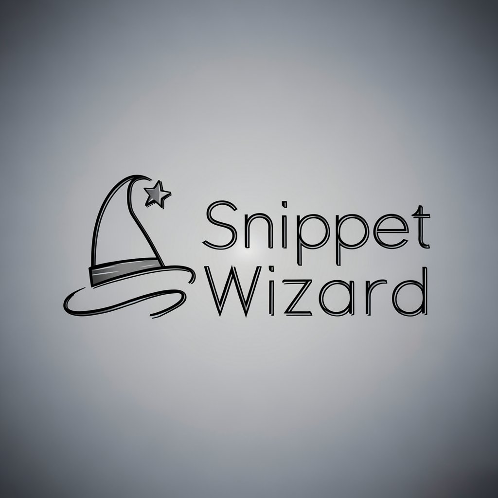 Snippet Wizard