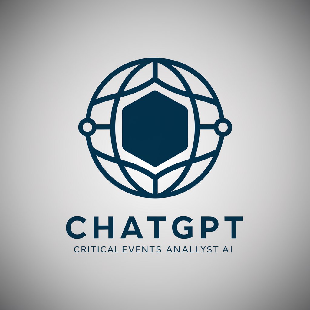 Critical Events Analyst in GPT Store