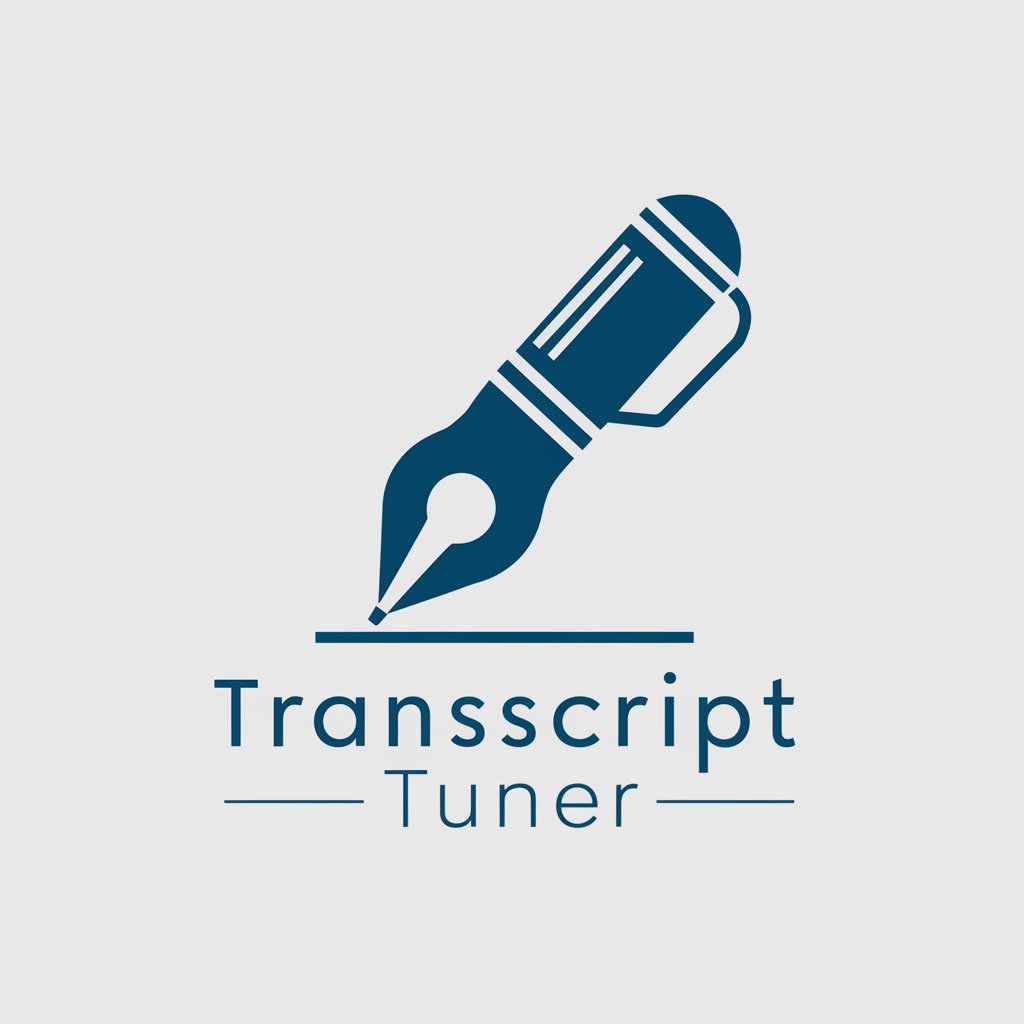 Transcript Tuner in GPT Store