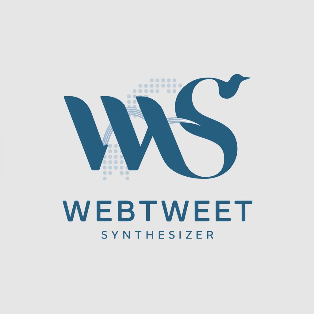 DUMPTY "WebTweet Synthesizer."
