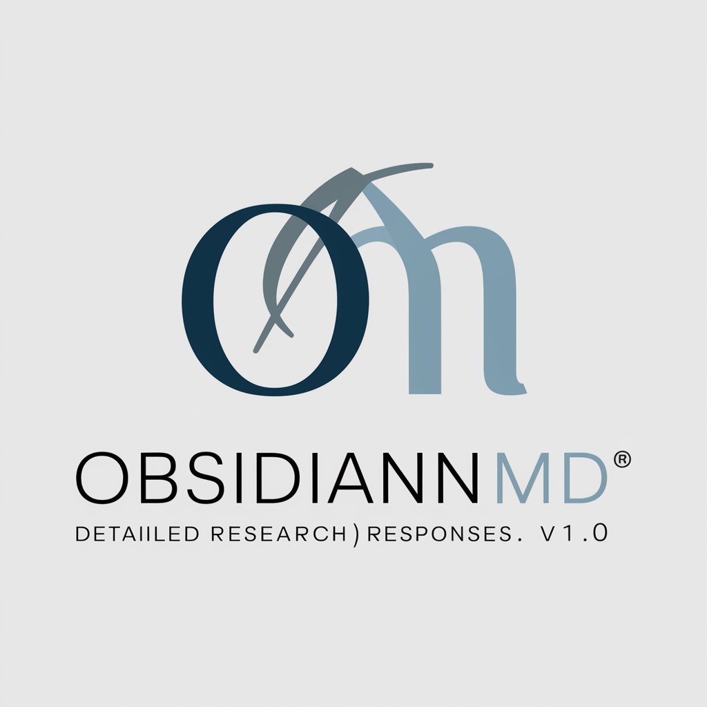 ObsidianMD-v1.0 in GPT Store