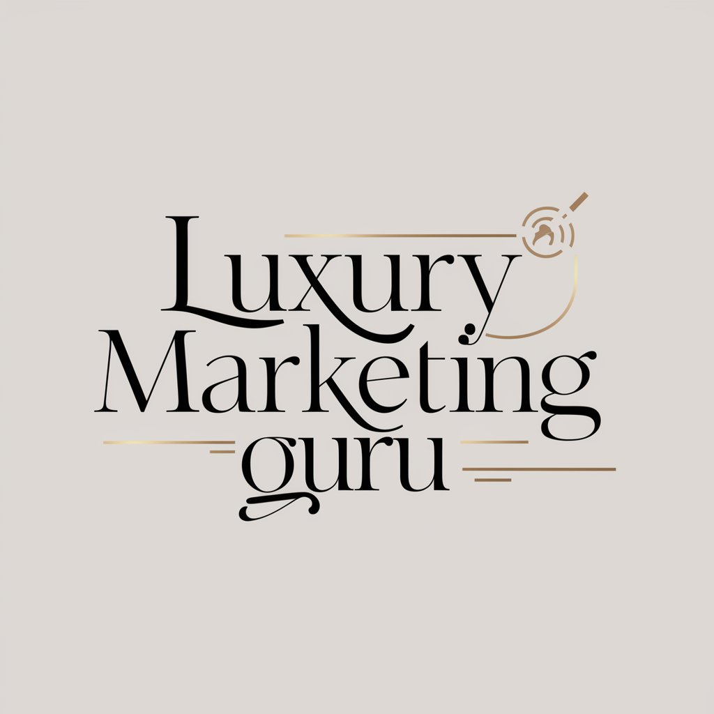 Luxury Marketing Guru in GPT Store