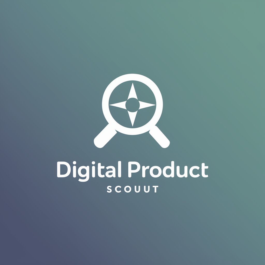 Digital Product Scout in GPT Store