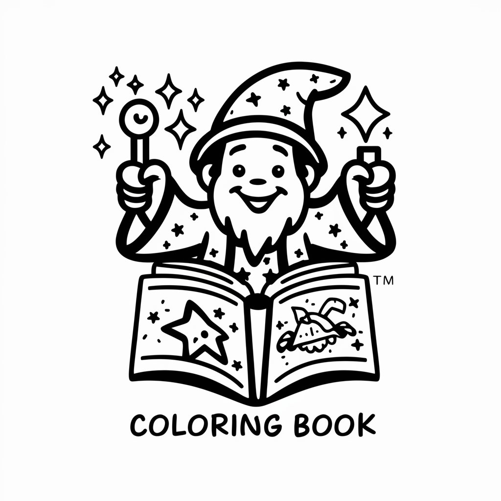 Colouring Book with Story AI Wizard