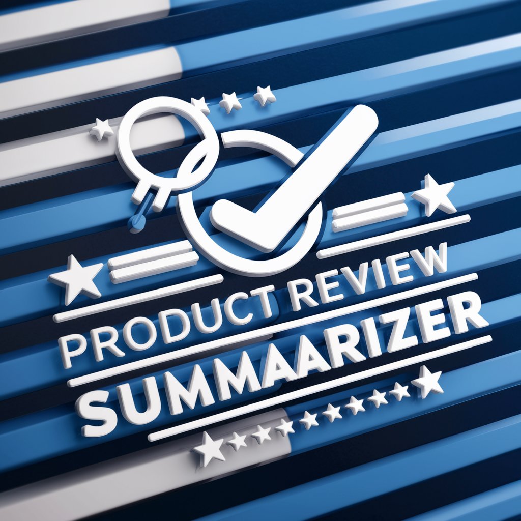 Product Review Summarizer in GPT Store