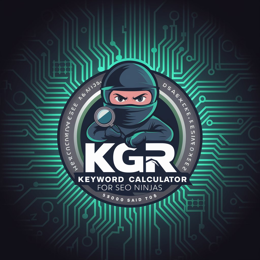 KGR Keyword Calculator | KGR Keyword Tool in GPT Store