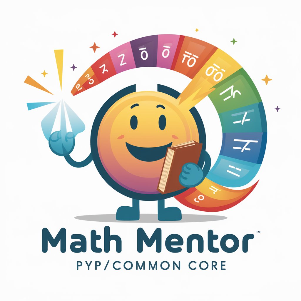 Math Mentor PYP/Common Core in GPT Store