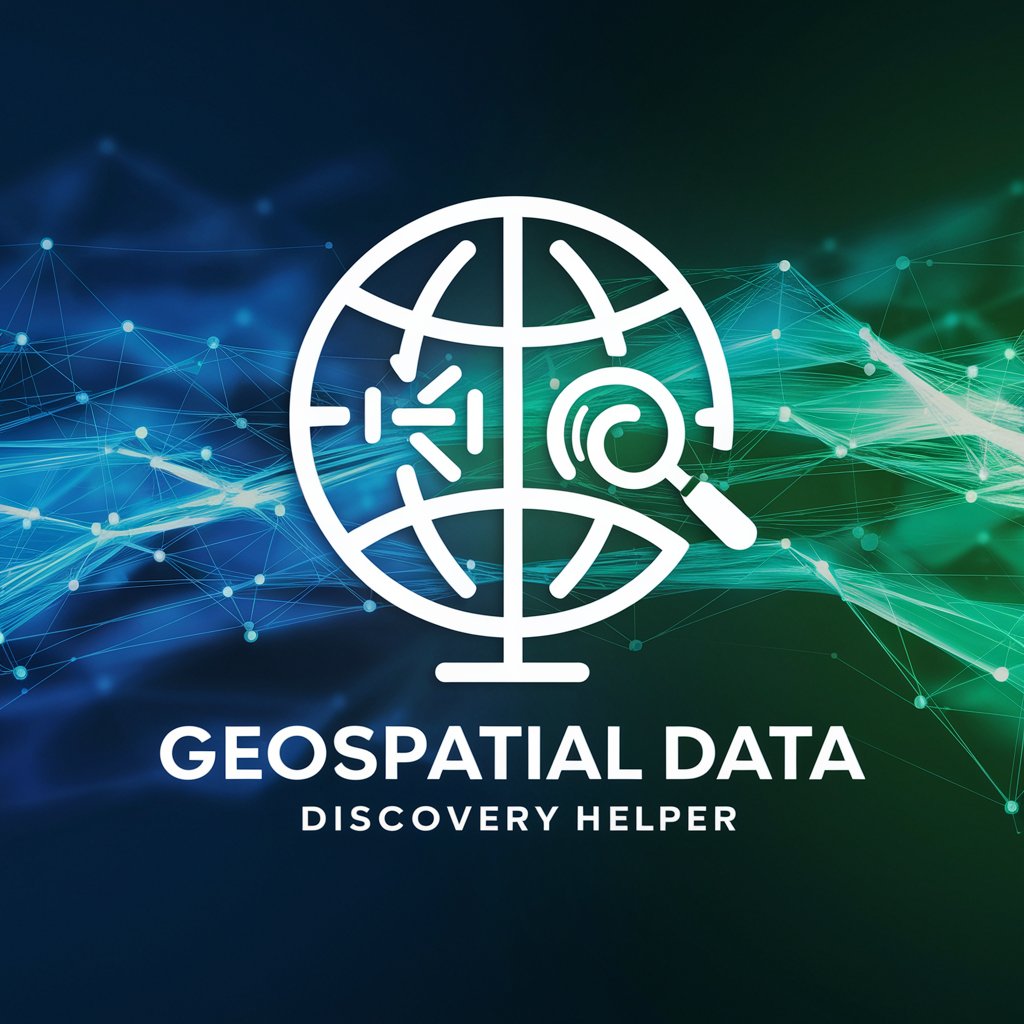 Geospatial Data Discovery Helper in GPT Store