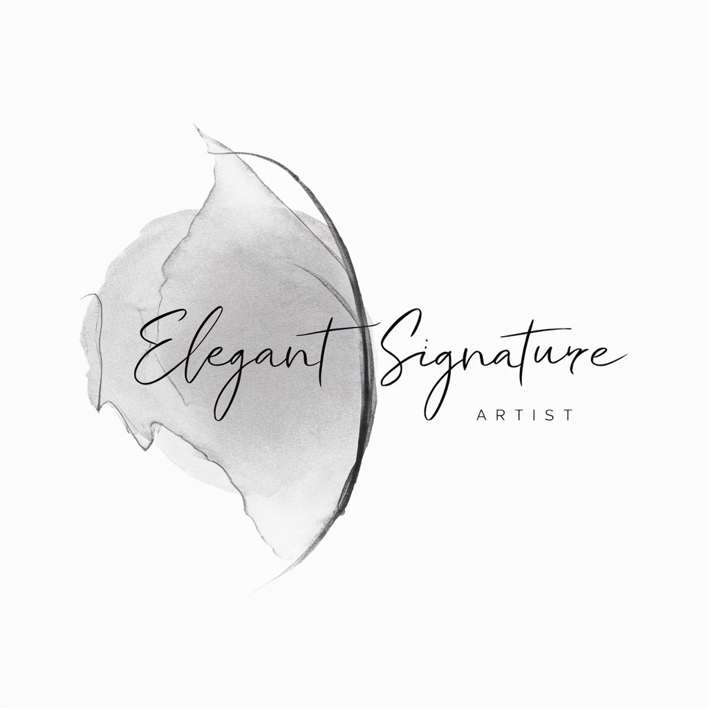 elegant signature