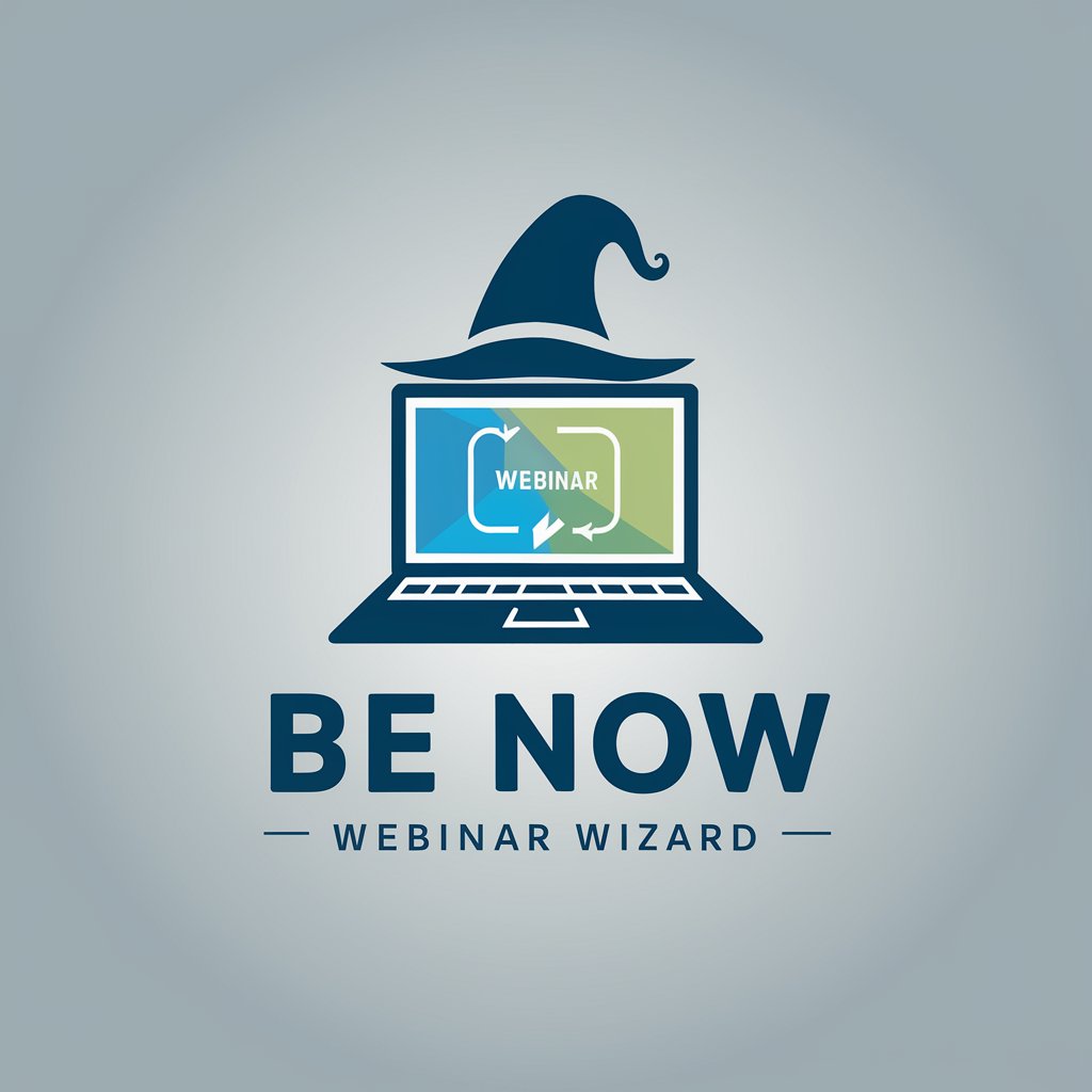 BE NOW Webinar Wizard in GPT Store