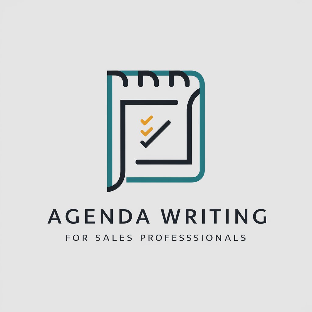 Agenda Writing for Sales Professionals in GPT Store