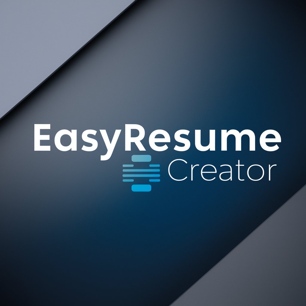 EasyResumeCreator in GPT Store