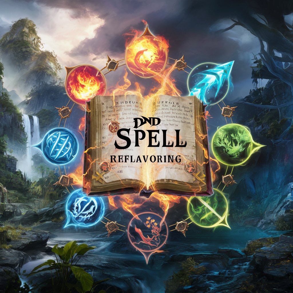 DnD Spell Reflavoring in GPT Store