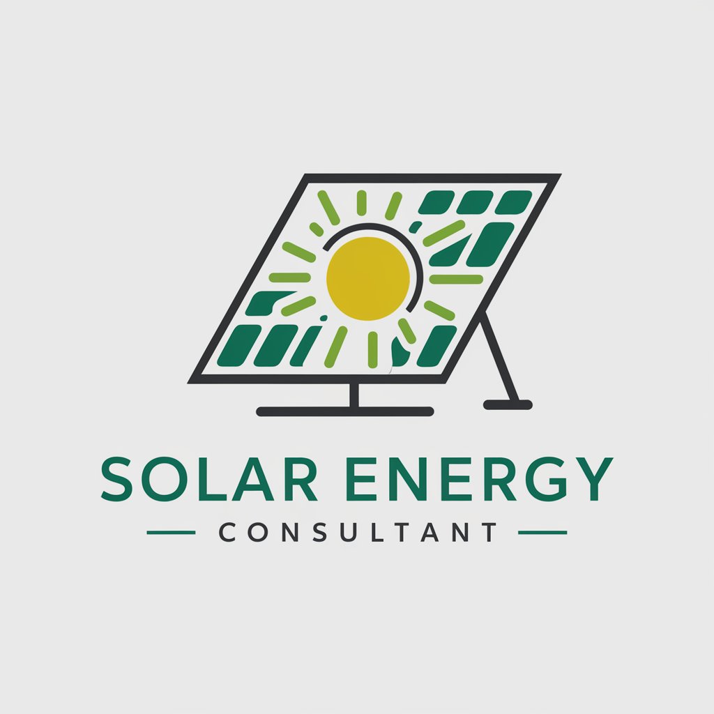 Solar Energy Consultant  in GPT Store